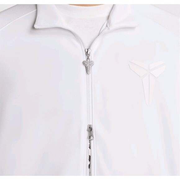 New Nike Kobe Bryant Halo White Mamba Full Zip Jacket FZ0936-100 Men Size XL - Picture 5 of 10